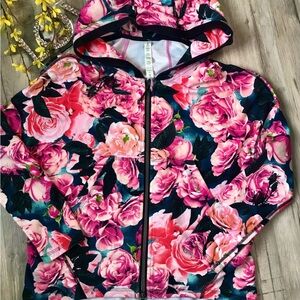 Lululemon floral hoodie size 6
